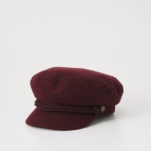Brixton Mariner Cap in Burgundy